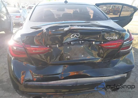 2018 Infiniti Q50 3.0T Sport из США, поврежденный, VIN JN1EV7AP1JM358782